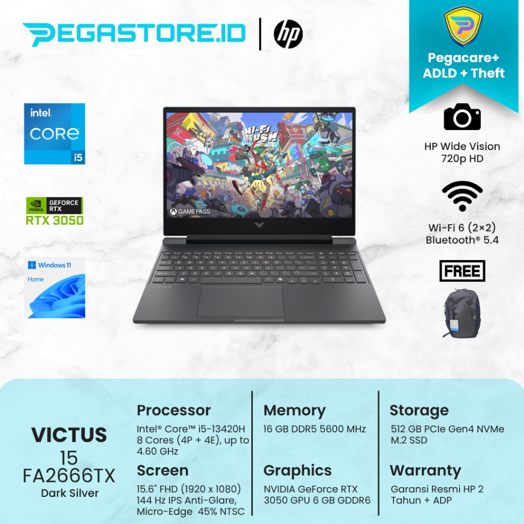 HP Gaming Victus 15-fa2666TX