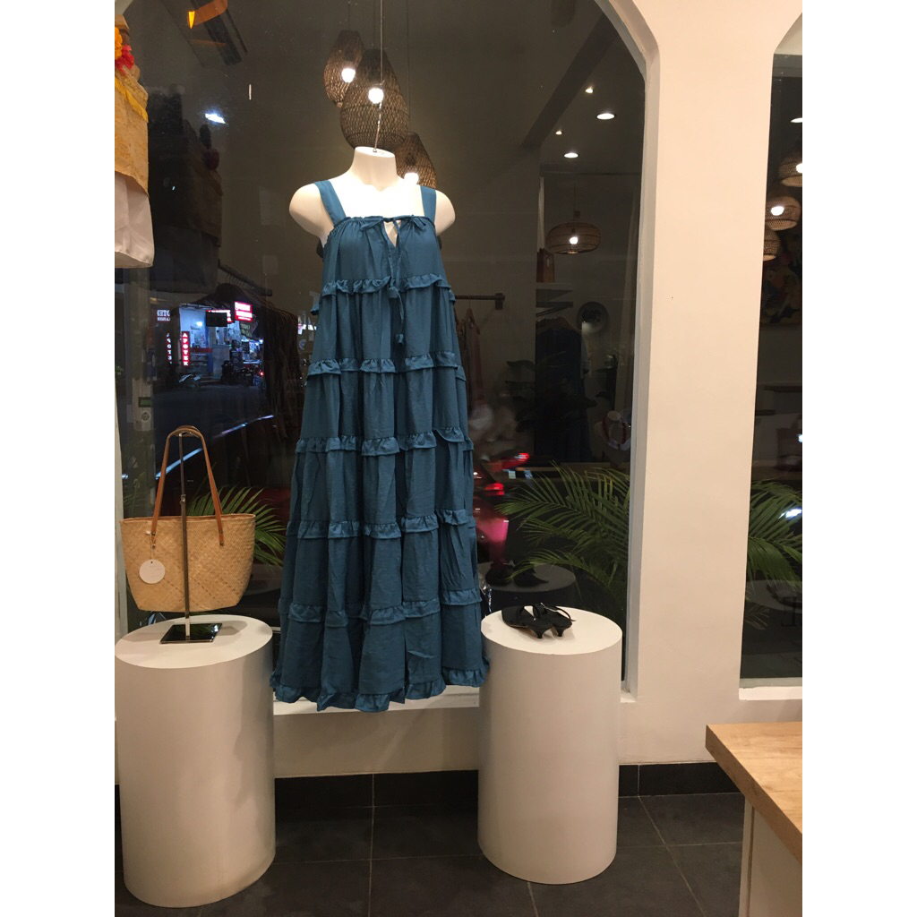AIUNA - ALAYA FRILL MAXI