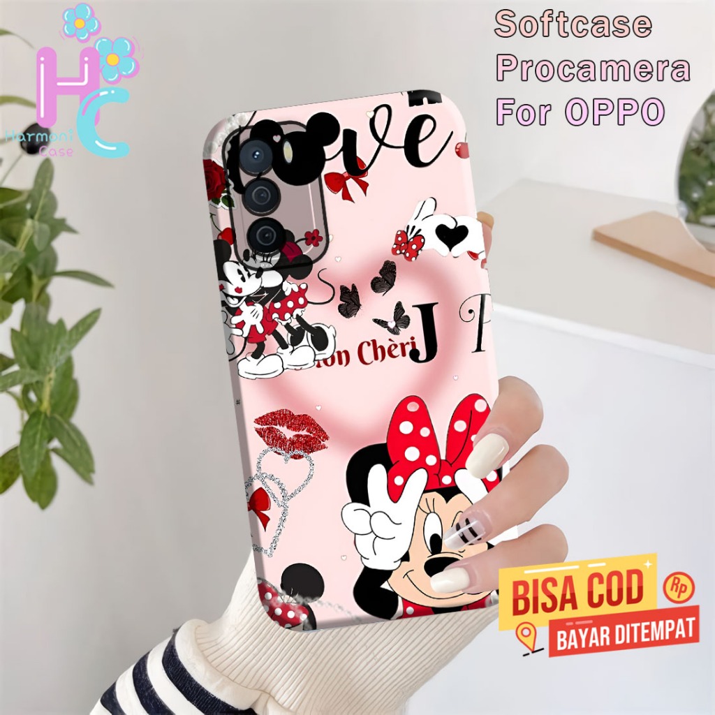Softcase Procamera | Case procamera All Tipe Hp For Oppo A16 A53 A54 A3S A5S | Softcase Silicon | Fu