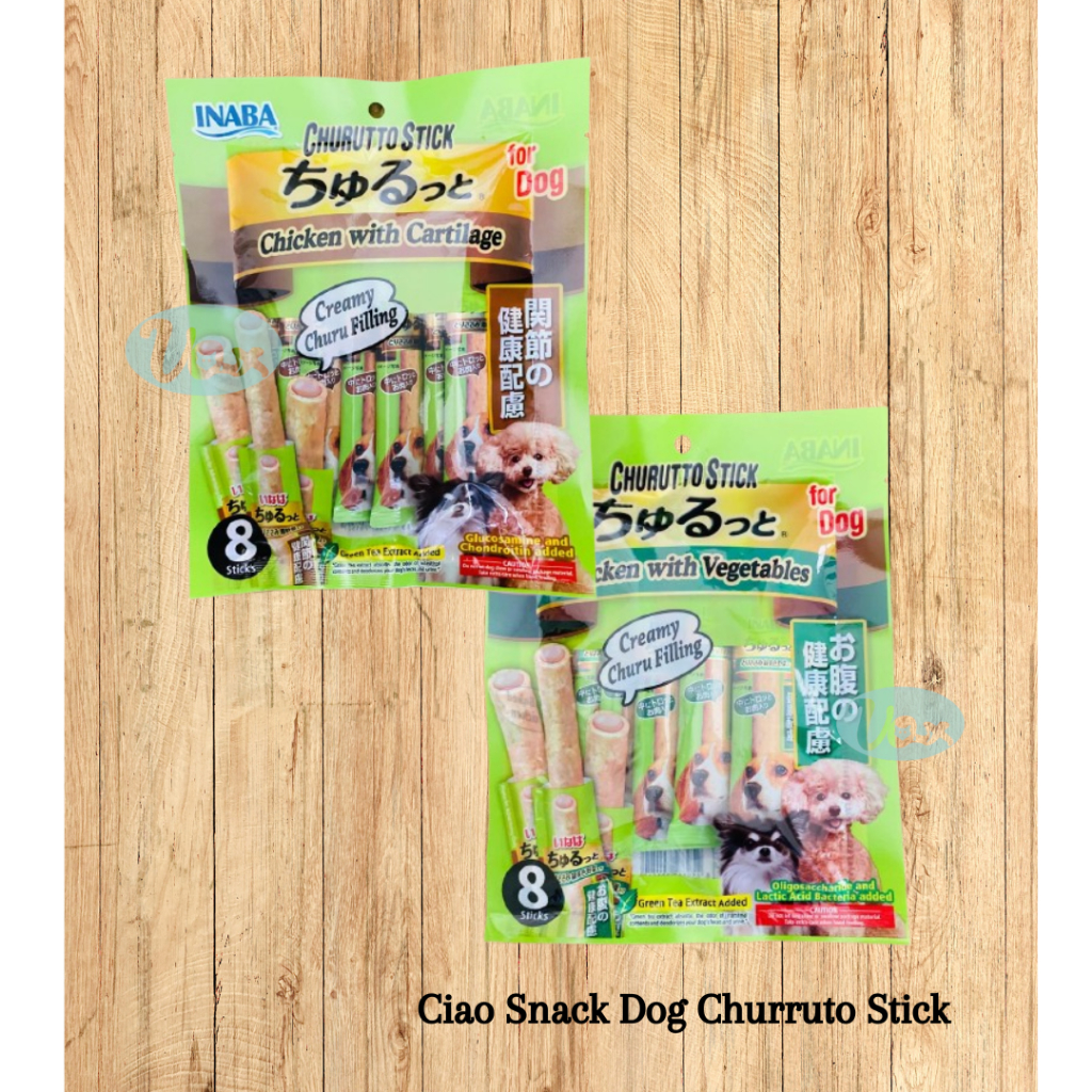 Cemilan Anjing CIAO Churutto Stick - Snack Dog
