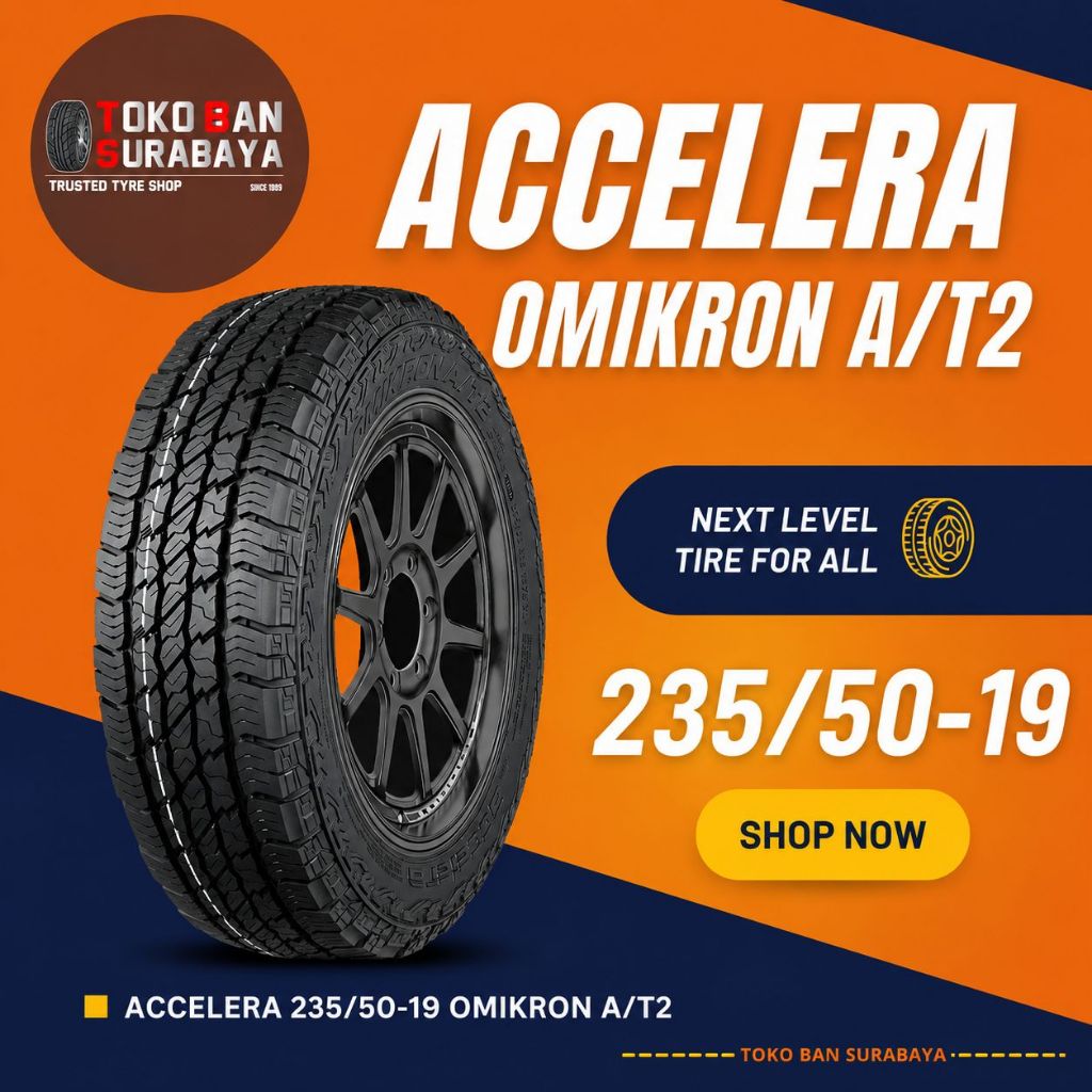 Ban Accelera 235/50 R19 235/50R19 235/50/19 23550 R19 23550R19 R19 R 19 OMIKRON A/T 2