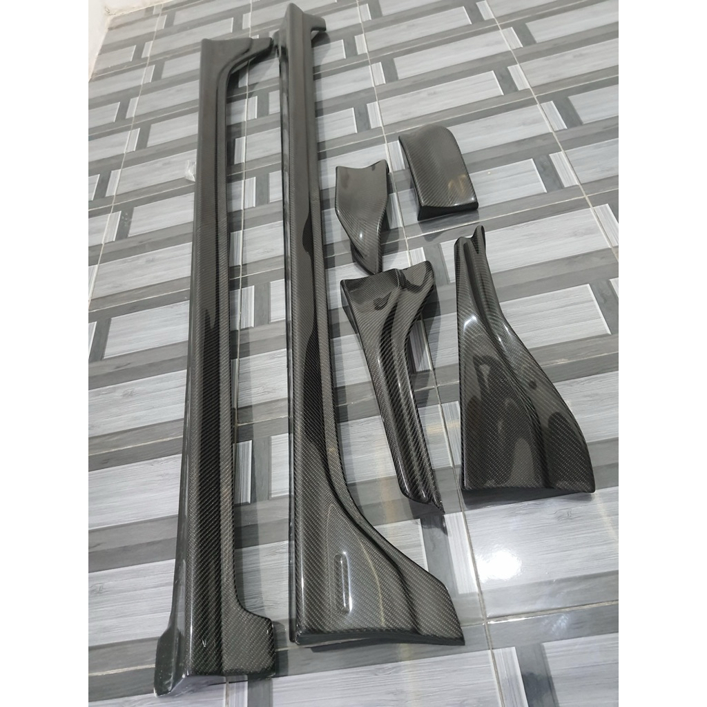 bodykit honda city hatchback modulo carbon kevlar