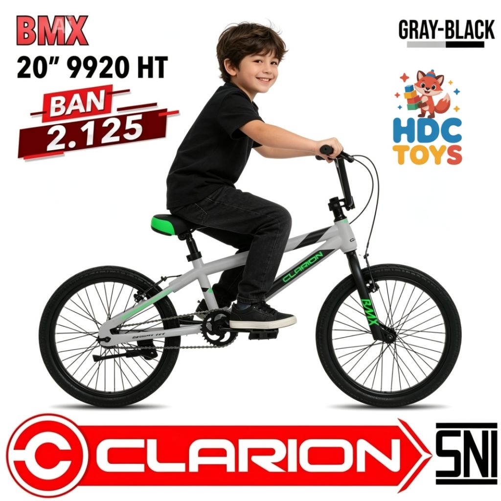 Sepeda Bmx 20 inci Clarion 9920 HT Ban 2.125