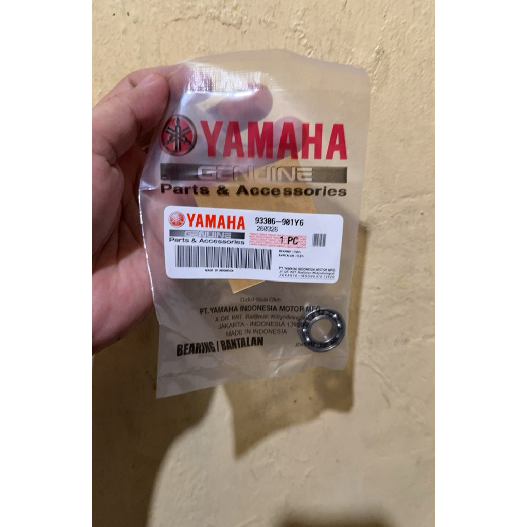 BEARING 6901 ORIGINAL YAMAHA 93306 901Y6
