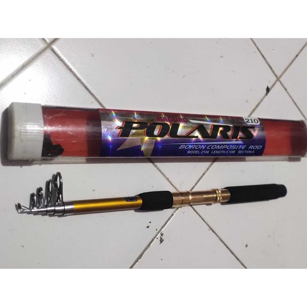 joran pancing maguro telescopic Polaris 240