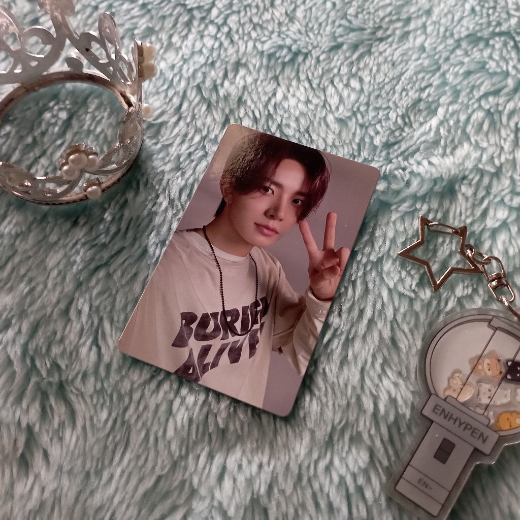 [WAJIB CO PACKING] photocard heeseung lucky draw album romance untold official