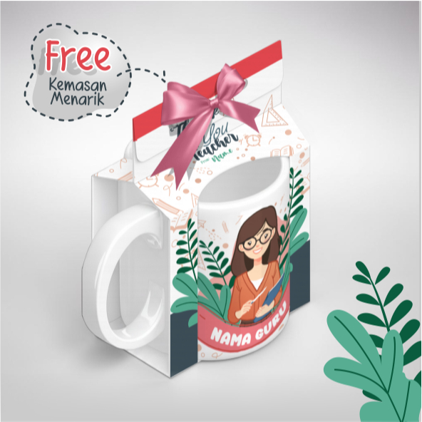 Souvenir Gelas MUG / perpisahan / souvenir pernikahan / souvenir hadiah