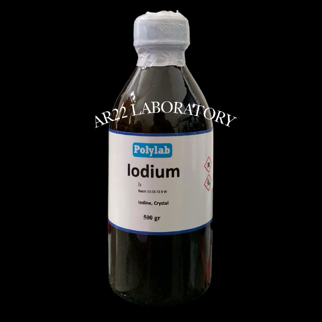 Iodine Crystal / Yodium Crystal / Iodium Crystal 500g