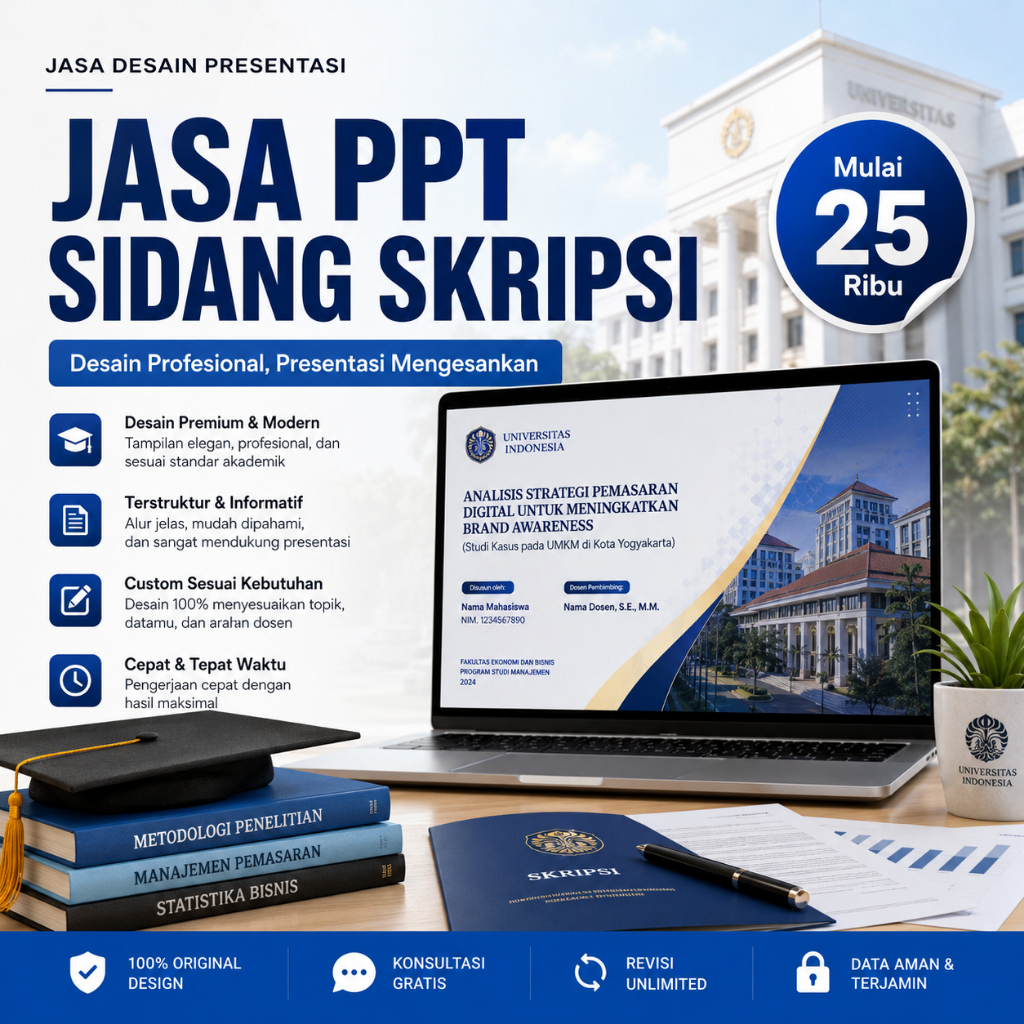 TEMPLATE PPT SIDANG SKRIPSI PROFESIONAL
