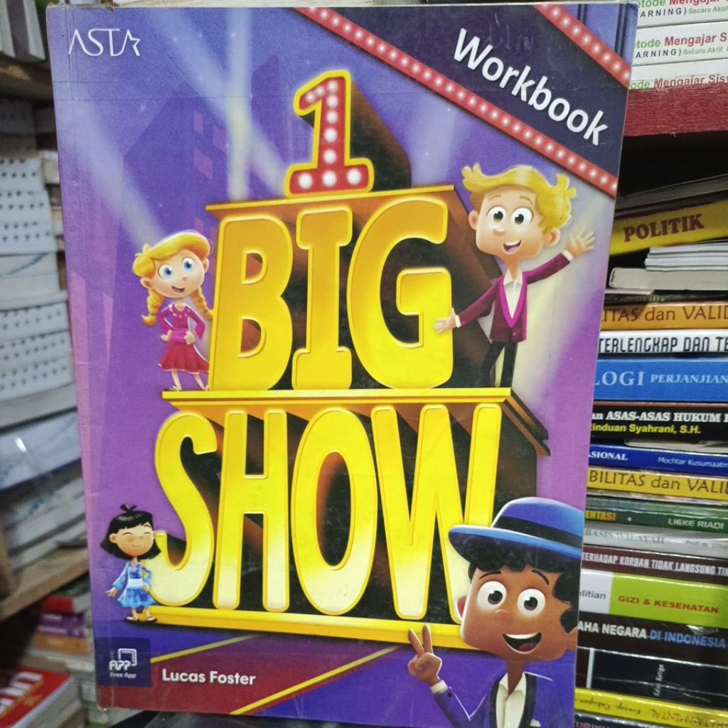 BIG SHOW 1 WORKBOOK BUKU ORIGINAL