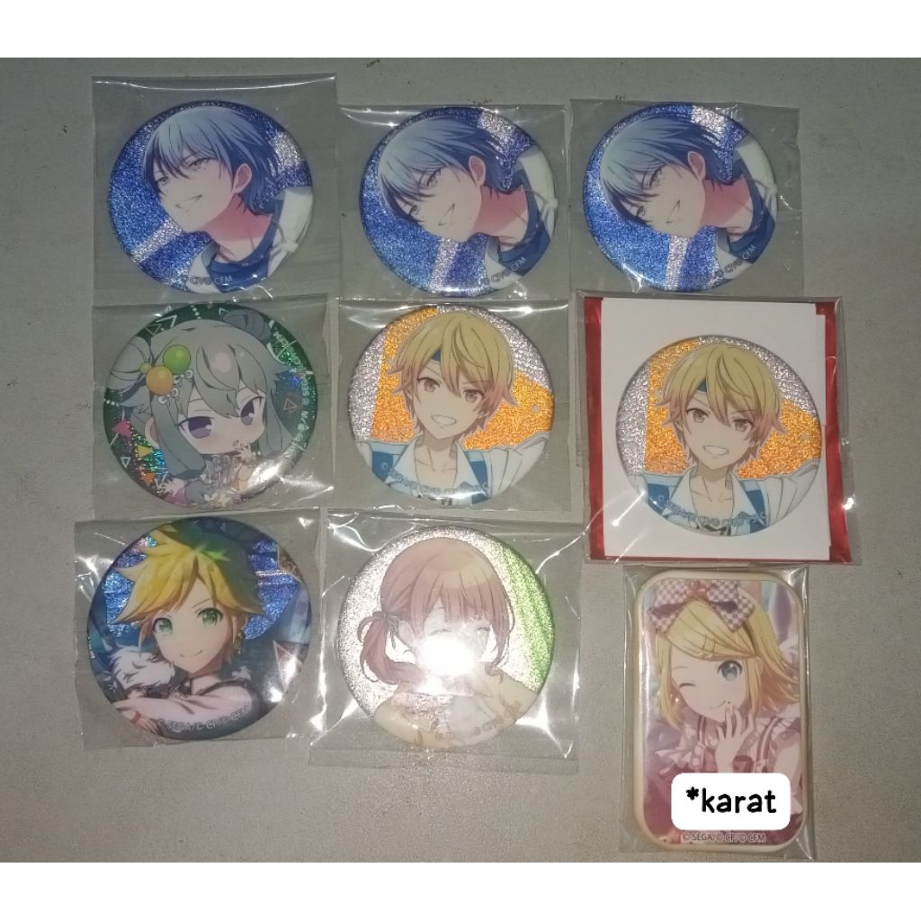 [READY STOCK] Various Merch Can Badge / Pin Project Sekai – Project Sekai