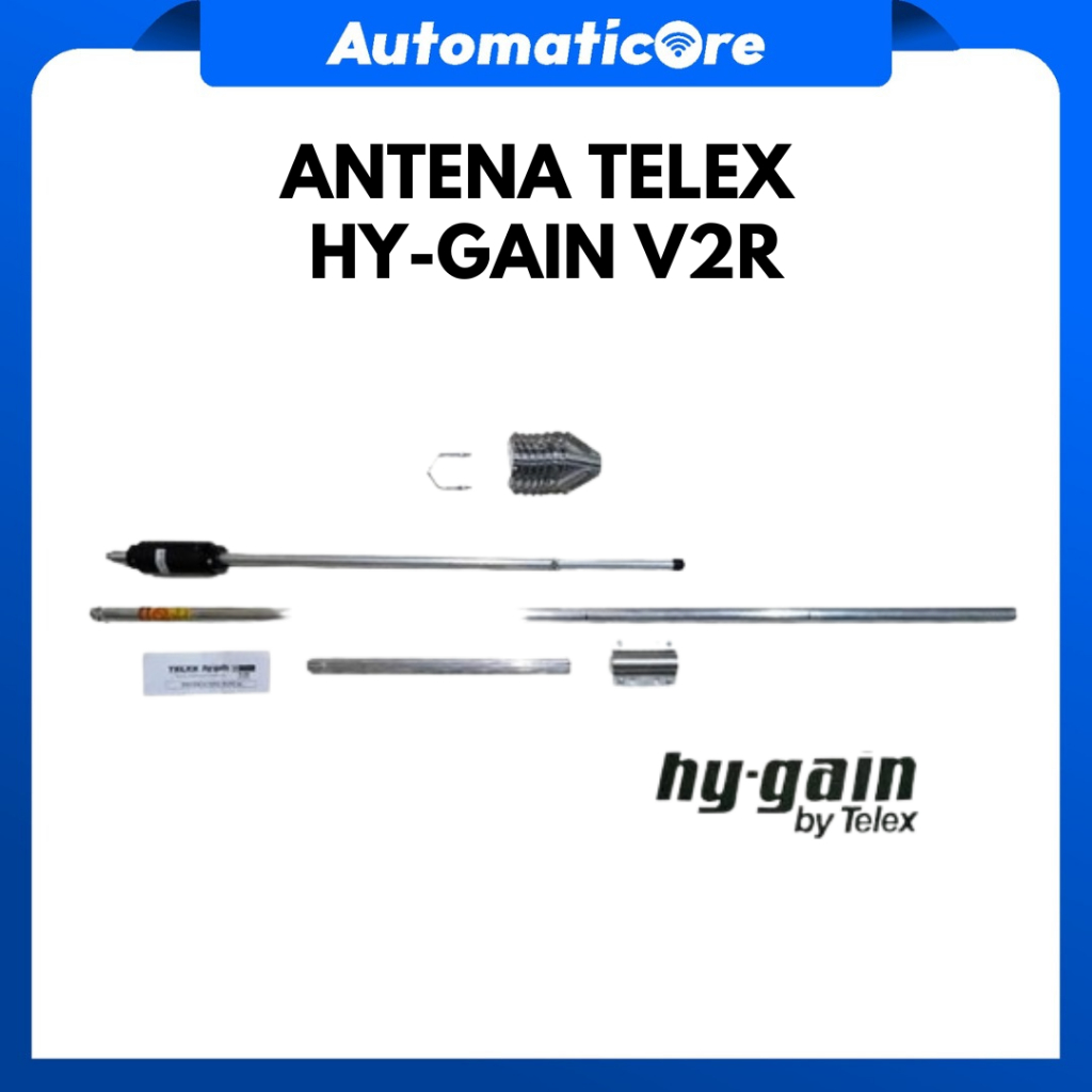 Antenna Telex Hygain V2R VHF Single Band 136-174 MHz Antena Outdoor Radio Rig Base Ht V2r
