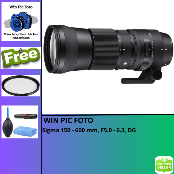 LENSA SIGMA 150-600MM F5-6.3 DG / SIGMA 150-600MM FOR CANON / FOR SONY