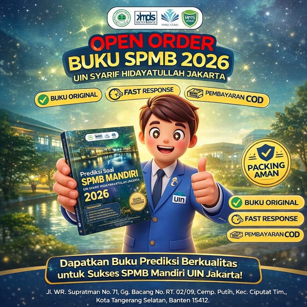BUKU PREDIKSI SOAL SPMB MANDIRI UIN JAKARTA 2026
