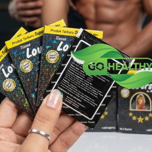 Tissue Super - Magic Man Antiseptik Romantis 6 Sachet, 6 lembar