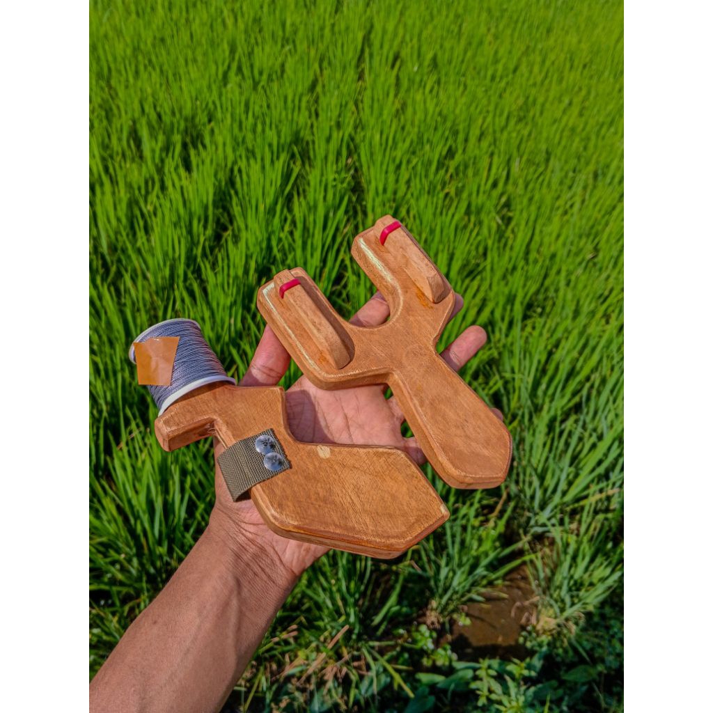 Set lengkap ketapel ikan siap pakai