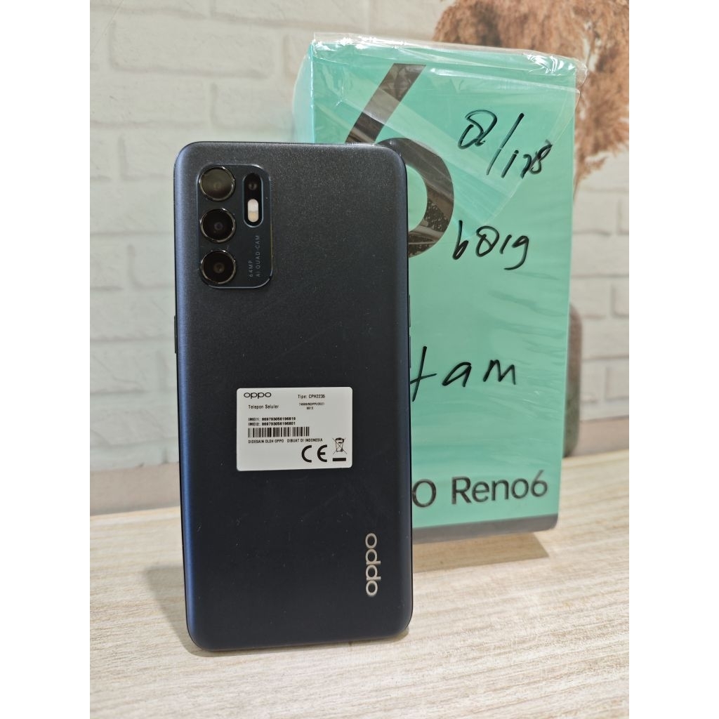 Oppo Reno 6 8/128 Second Original