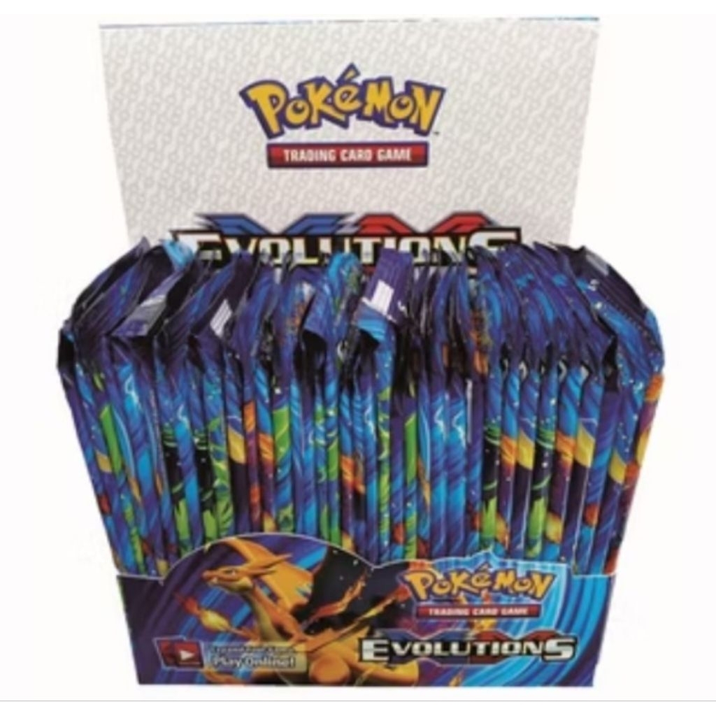 SATUAN KARTU POKEMON/POKEMON CARDS BOOSTER PACK EVOLUTIONS
