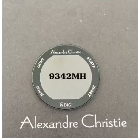 kaca jam tangan Alexandre Christie 9342 MH original