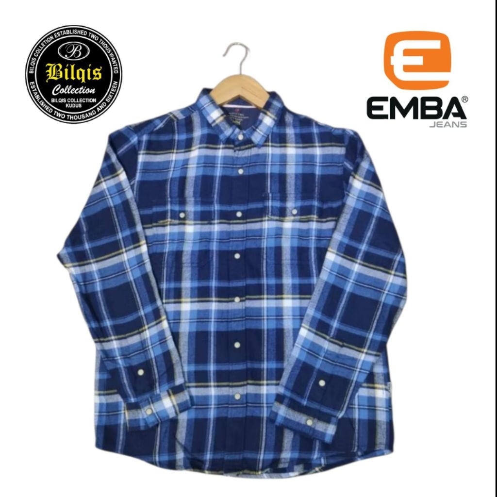 kemeja emba pria original