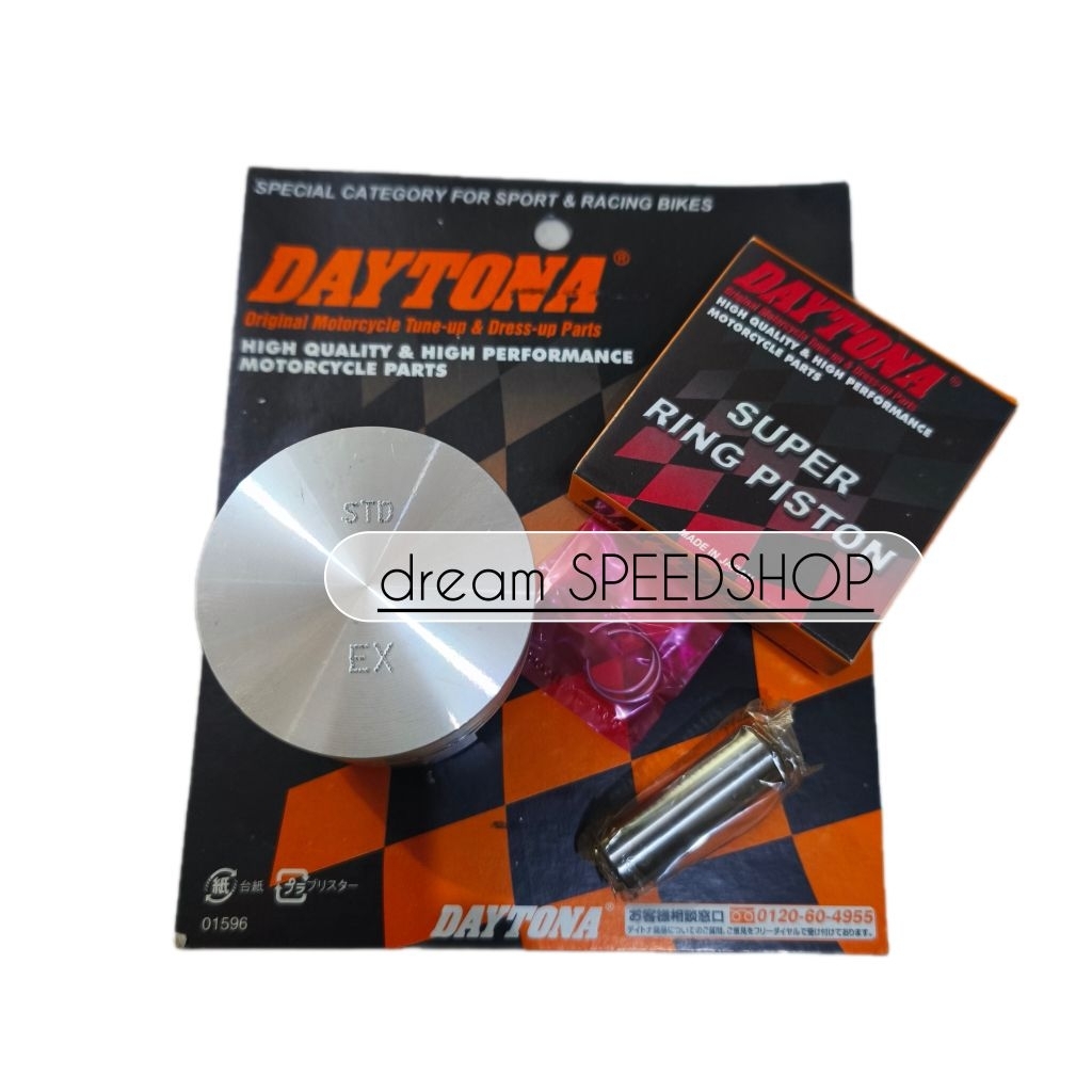 Piston Kit Honda BEAT Original DAYTONA RACING JAPAN 55.25mm 132cc