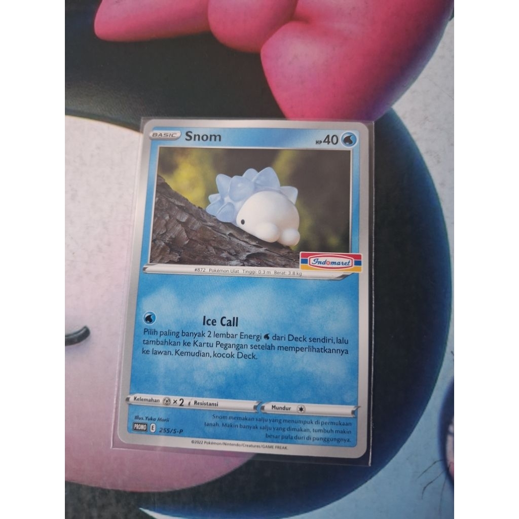 TCG Card Pokemon Snom (Indomaret)