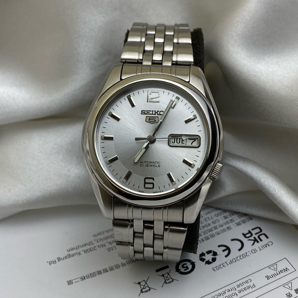 seiko 5 automatic jam tangan pria second original