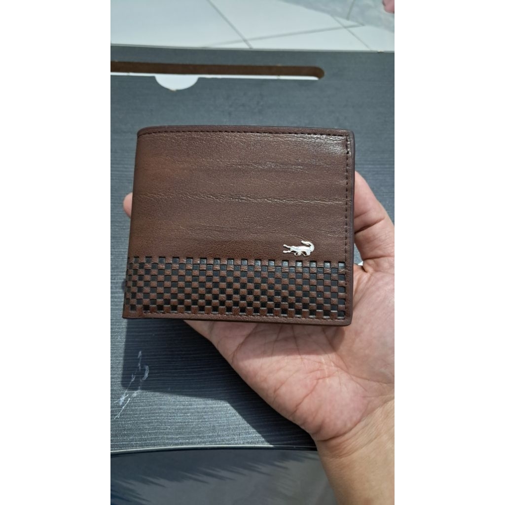 dompet original lacoste brown