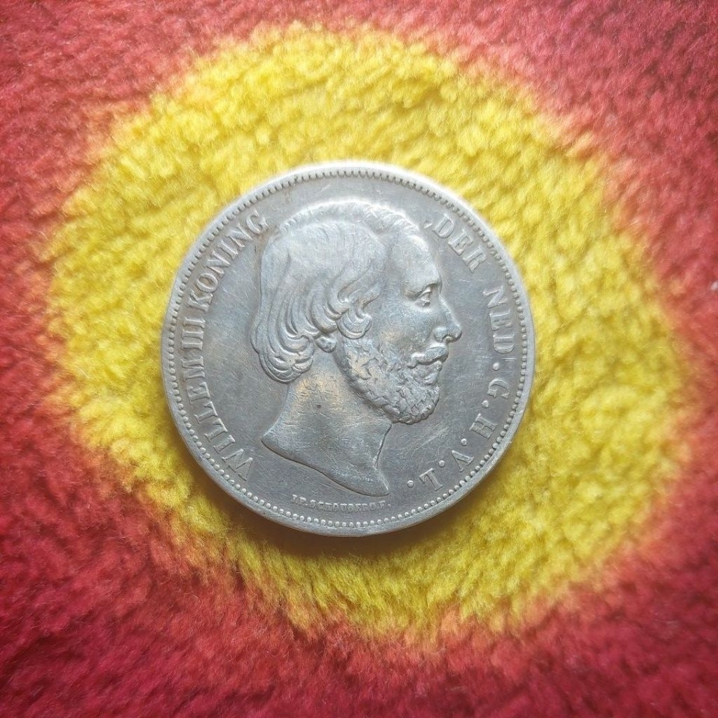 koin prak belanda willem III 1867.