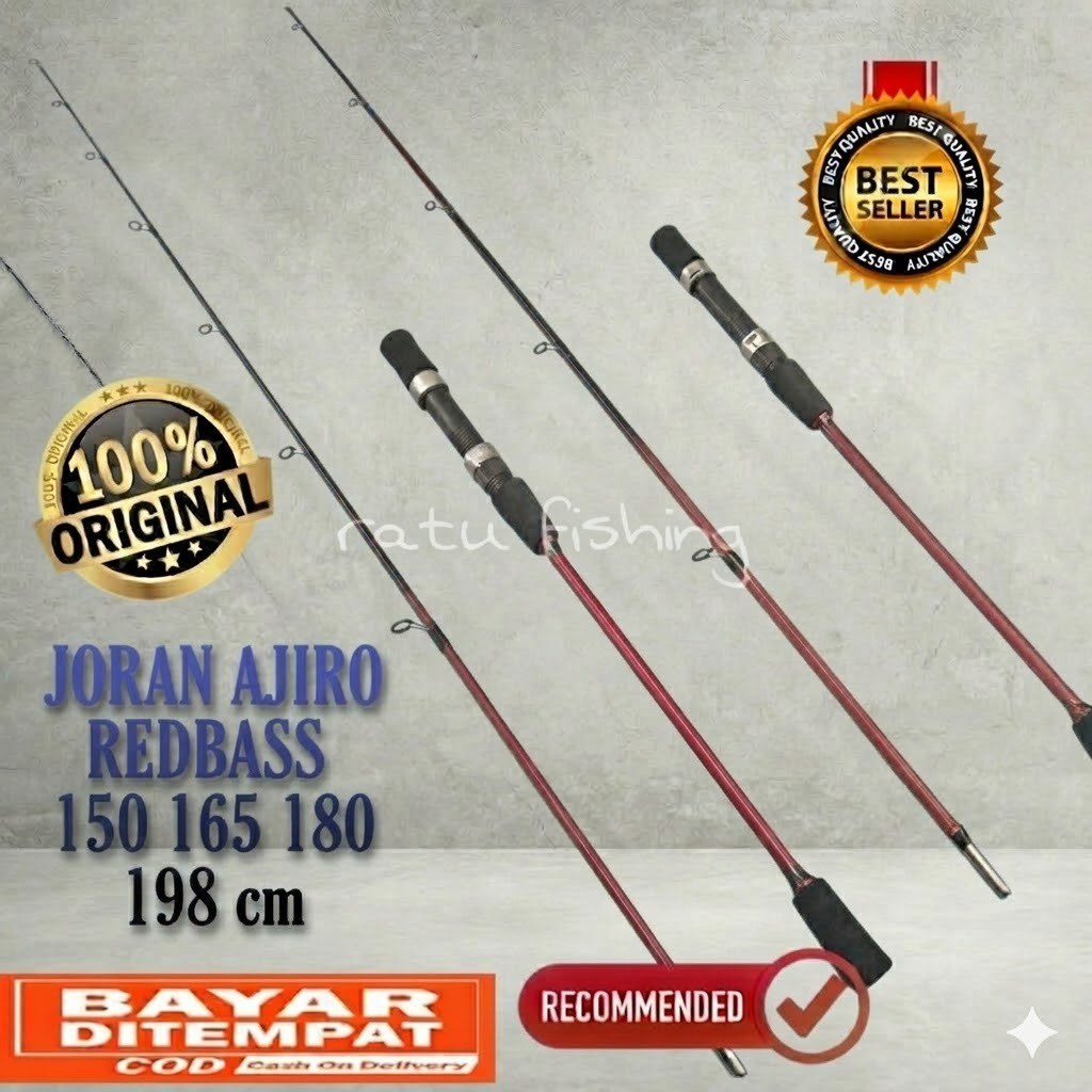 Joran Jigging Ajiro Redbass 150 165 180 JORAN LAUT SOLID