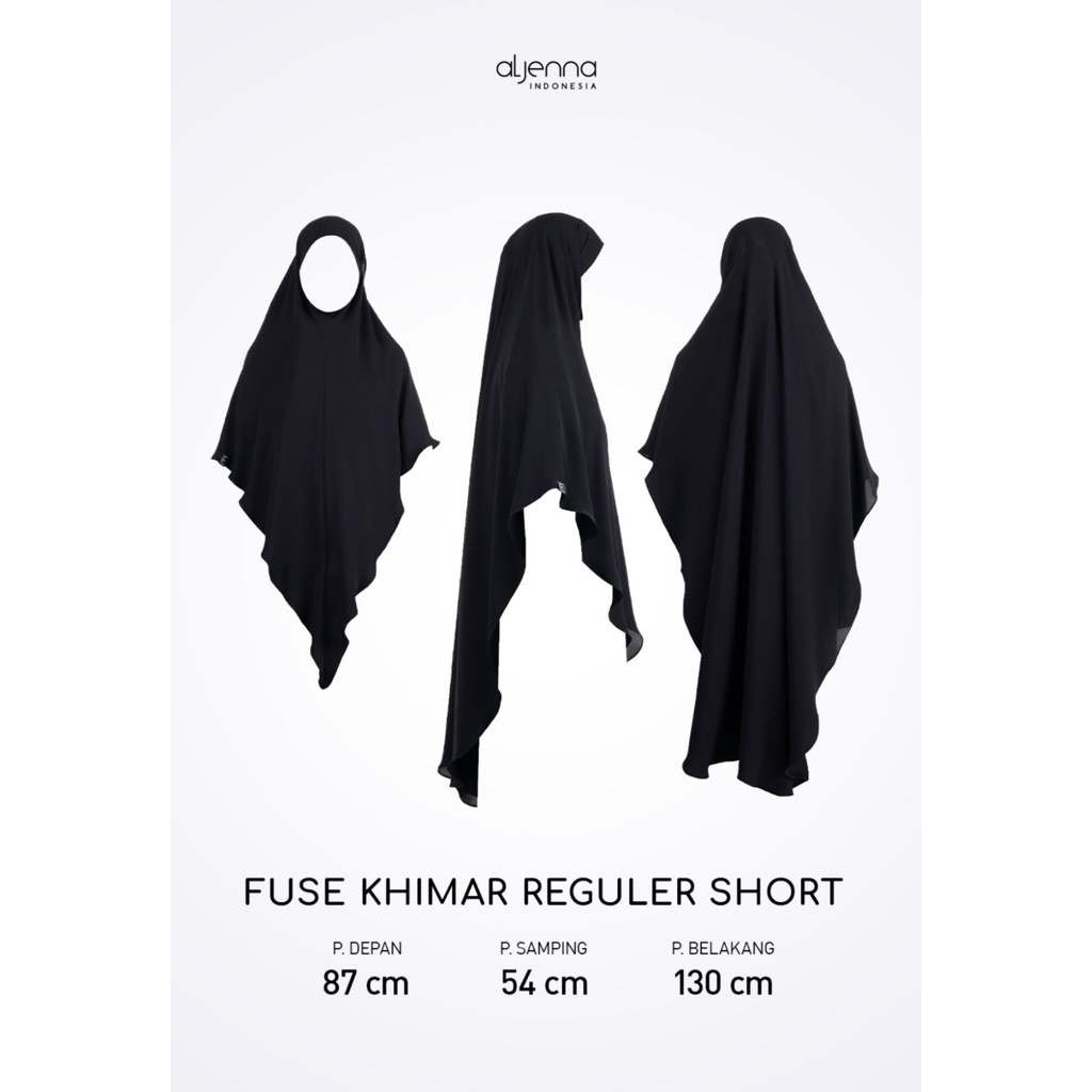 FK Basic Aljenna Black dan Mahia Abaya sz M By Bellezash (baca deskripsi)