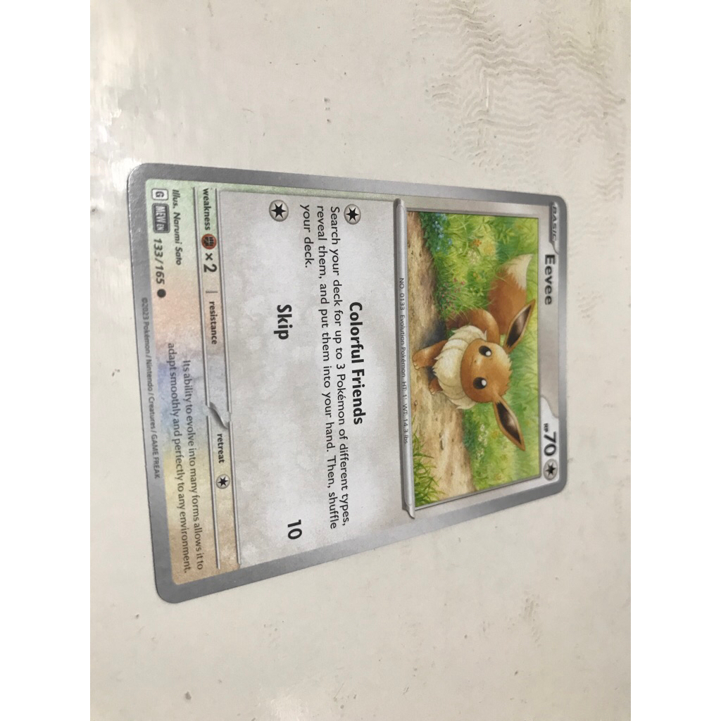 kartu pokemon eevee