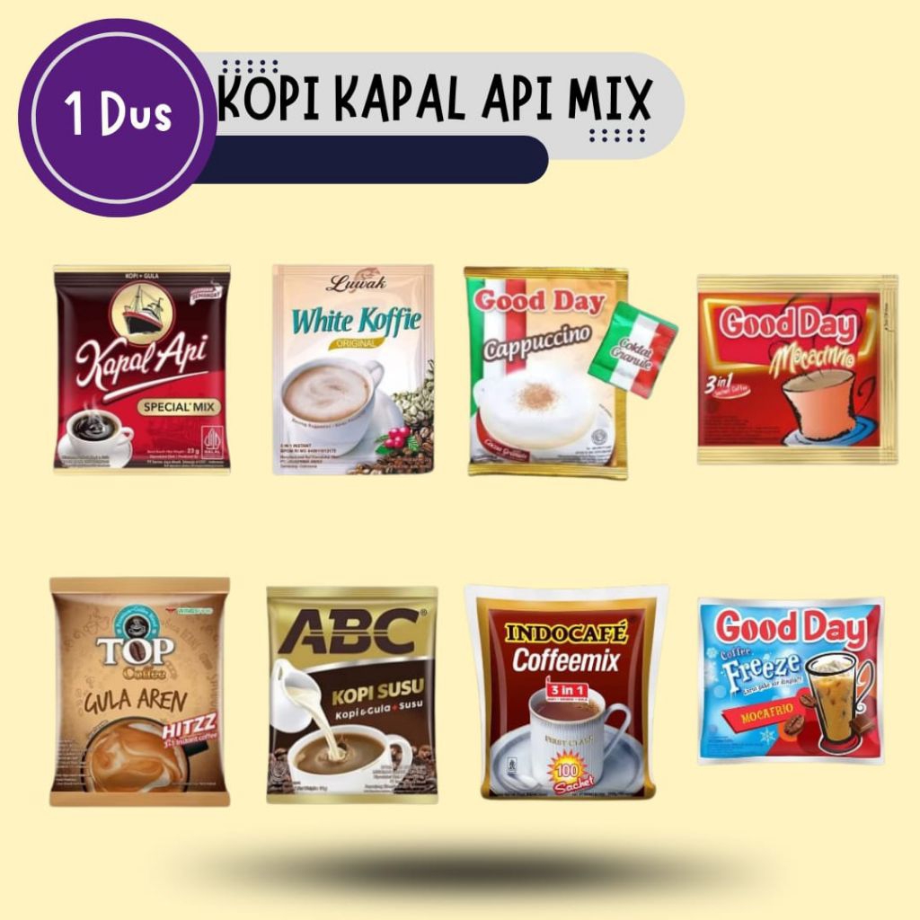 [READY STOK] Aneka Kopi 1 Dus