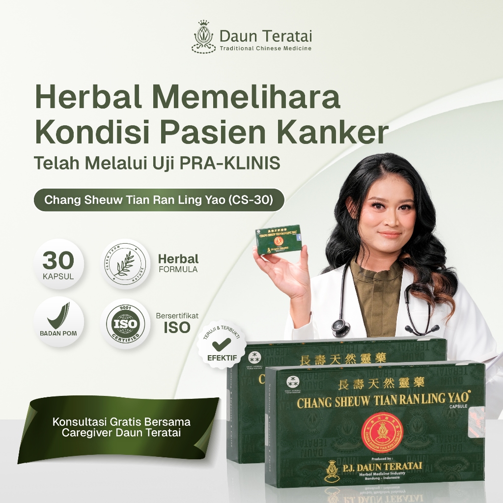 Suplemen Herbal Kapsul Daun Teratai 30 Kapsul
