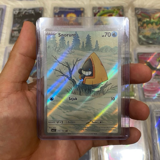 Pokemon TCG Indonesia - SNORUNT AR Kartu Pokemon Indonesia