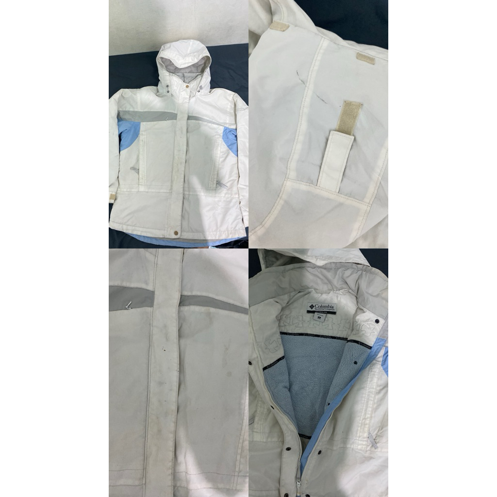 Jaket Putih Biru