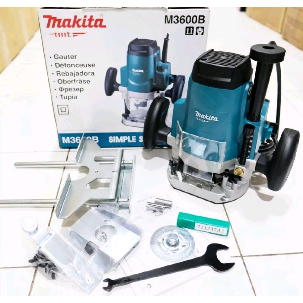 Makita M3600B / Mesin Profil Kayu 12mm Makita M 3600B - Mesin Router Makita