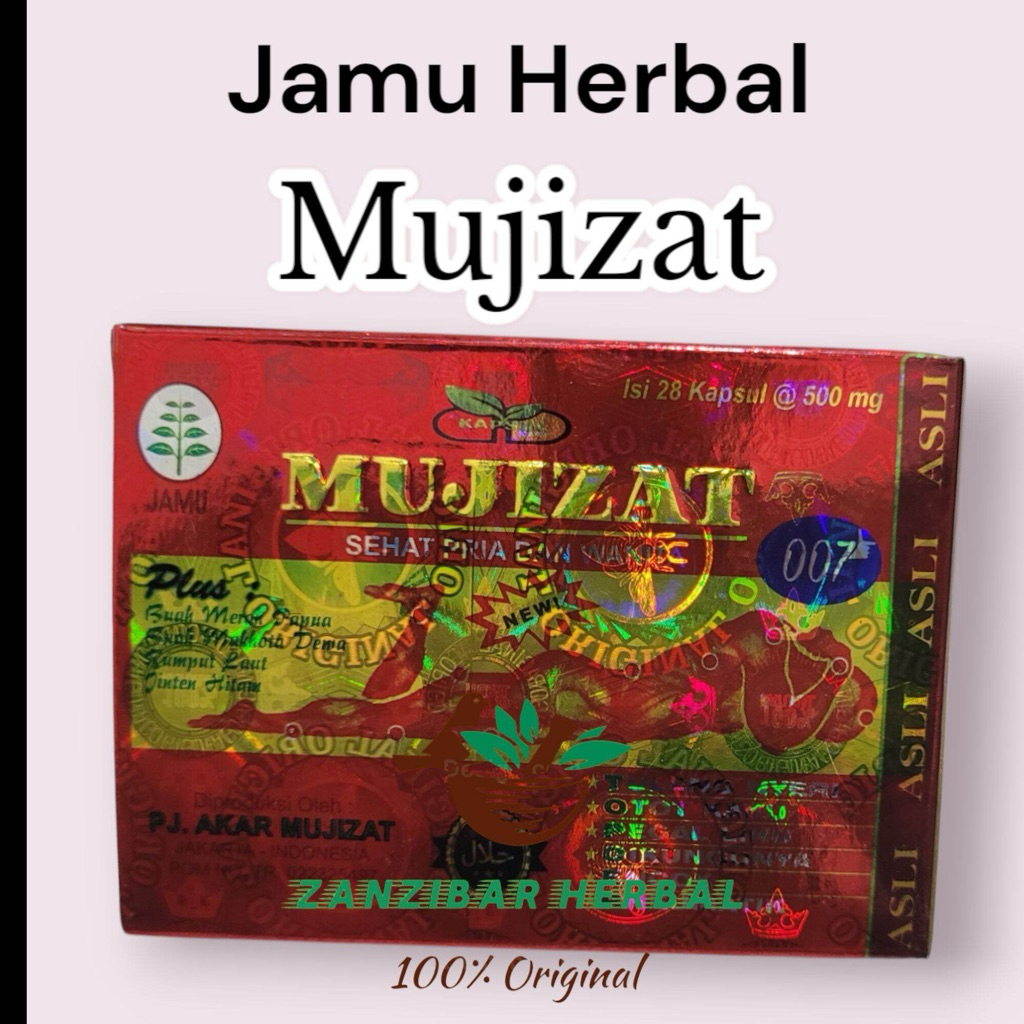 Kapsul Mujizat Asli Herbal Alami untuk Asam Urat dan Reumatik