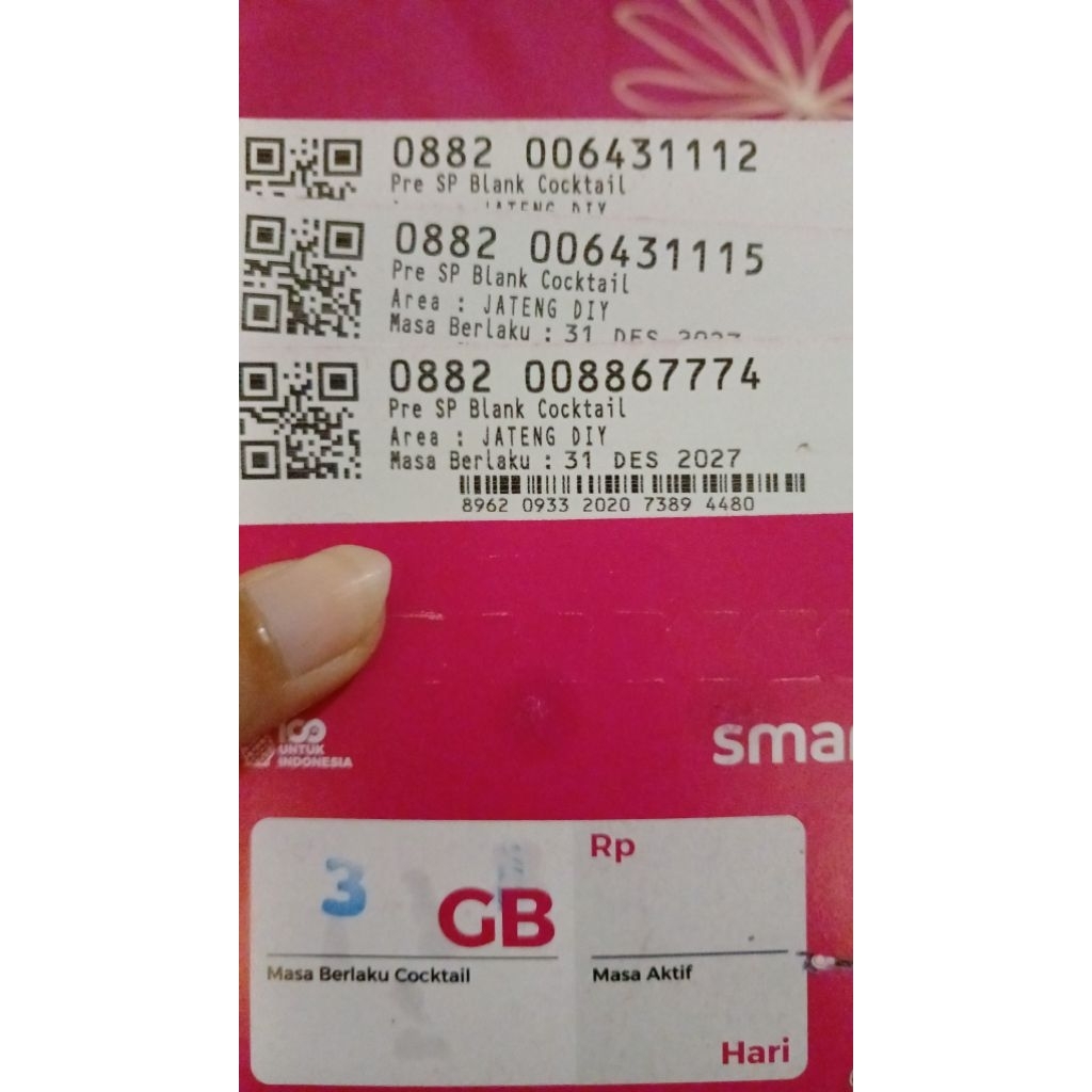 Nomer Cantik Smartfren/XL