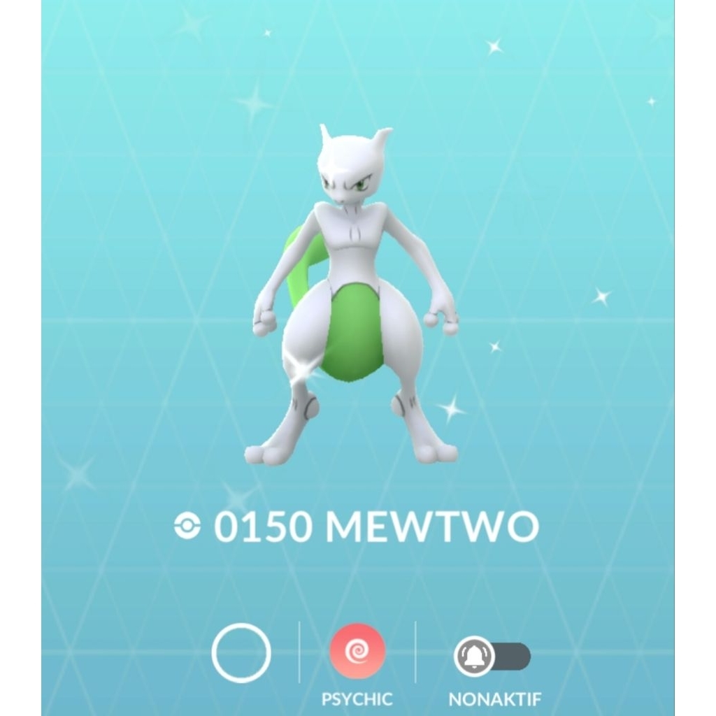 Mewtwo Shiny Pokemon Go