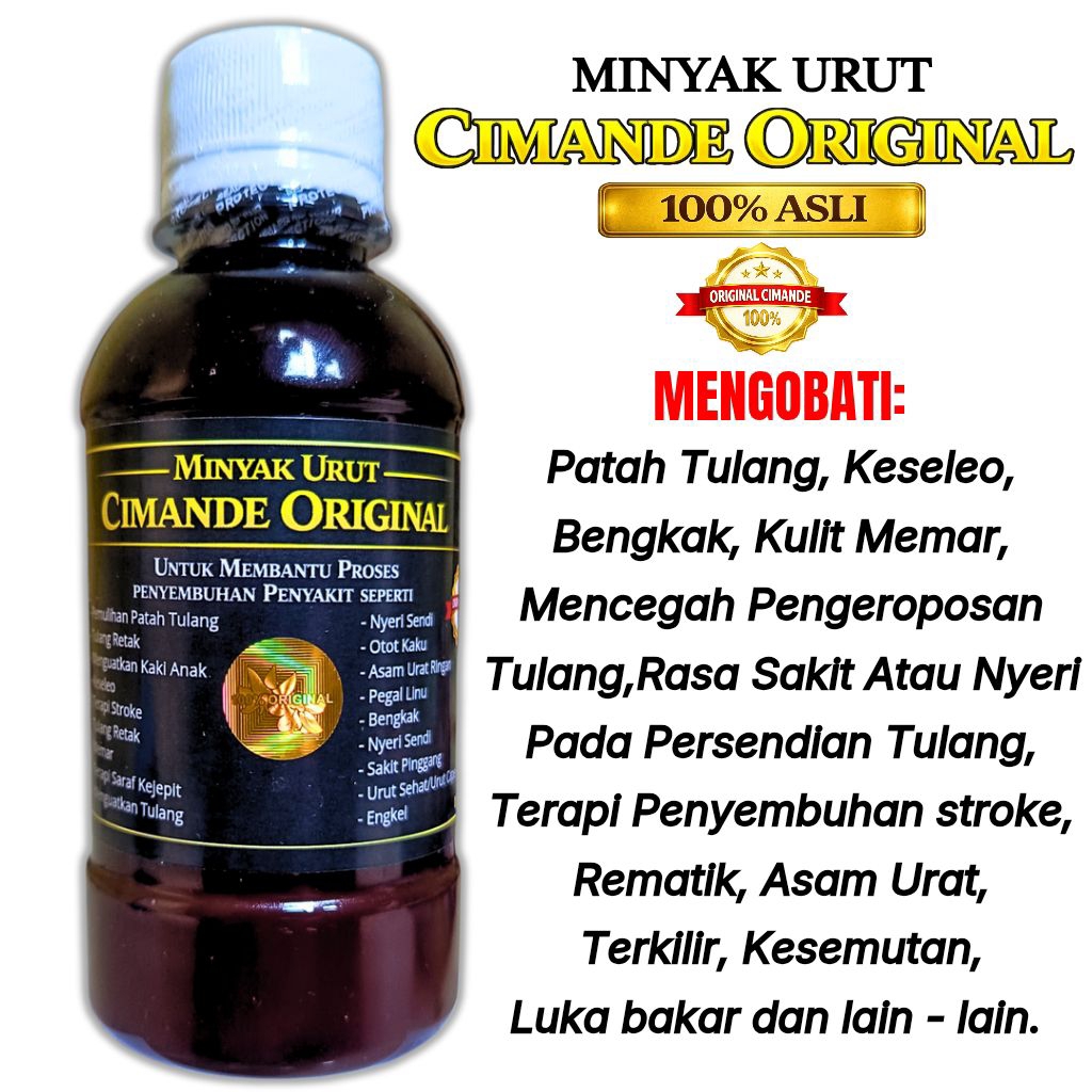 Minyak Cimande | Minyak Cimande Asli Original | Minyak Cimande Asli 100%