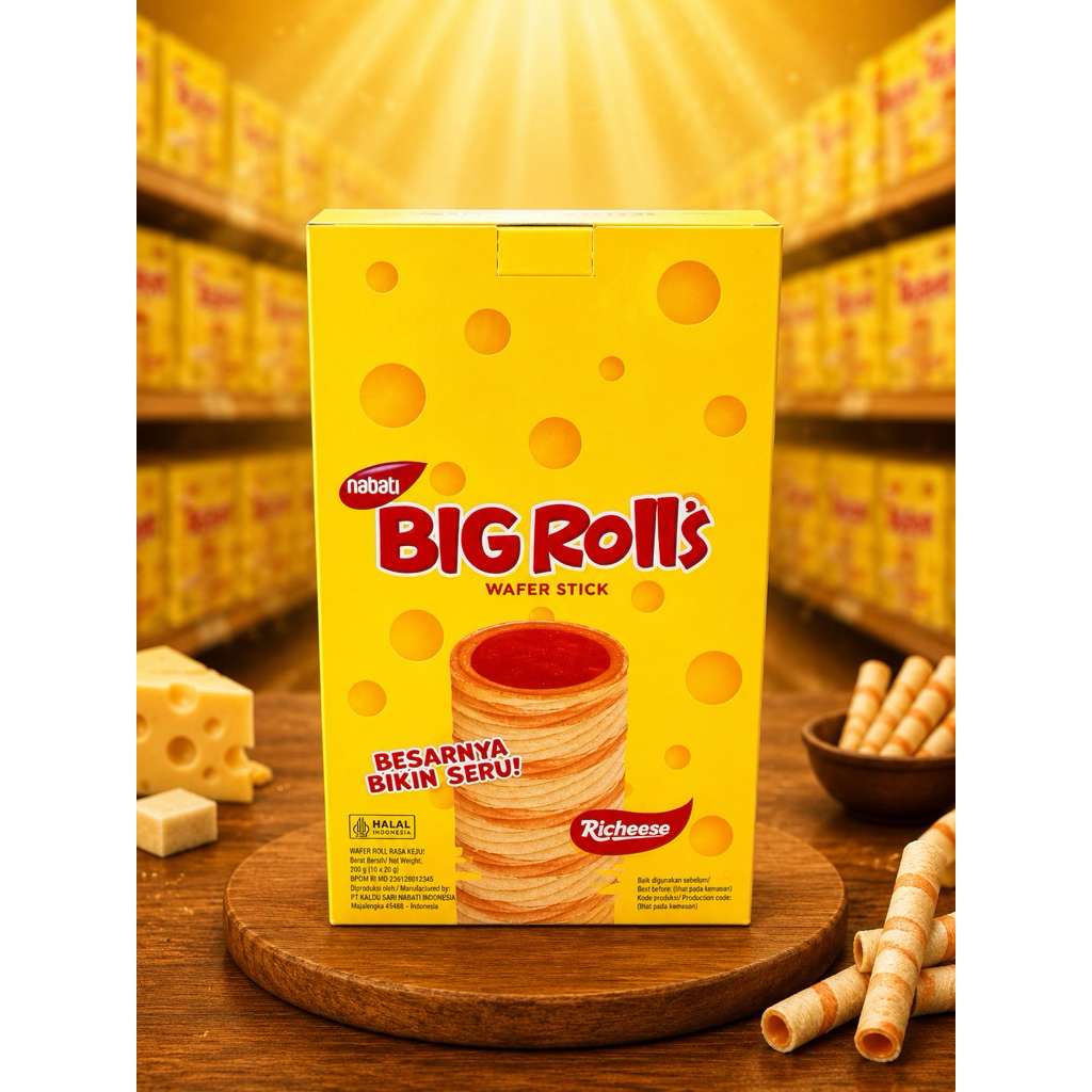 Nabati Big Rolls Richeese