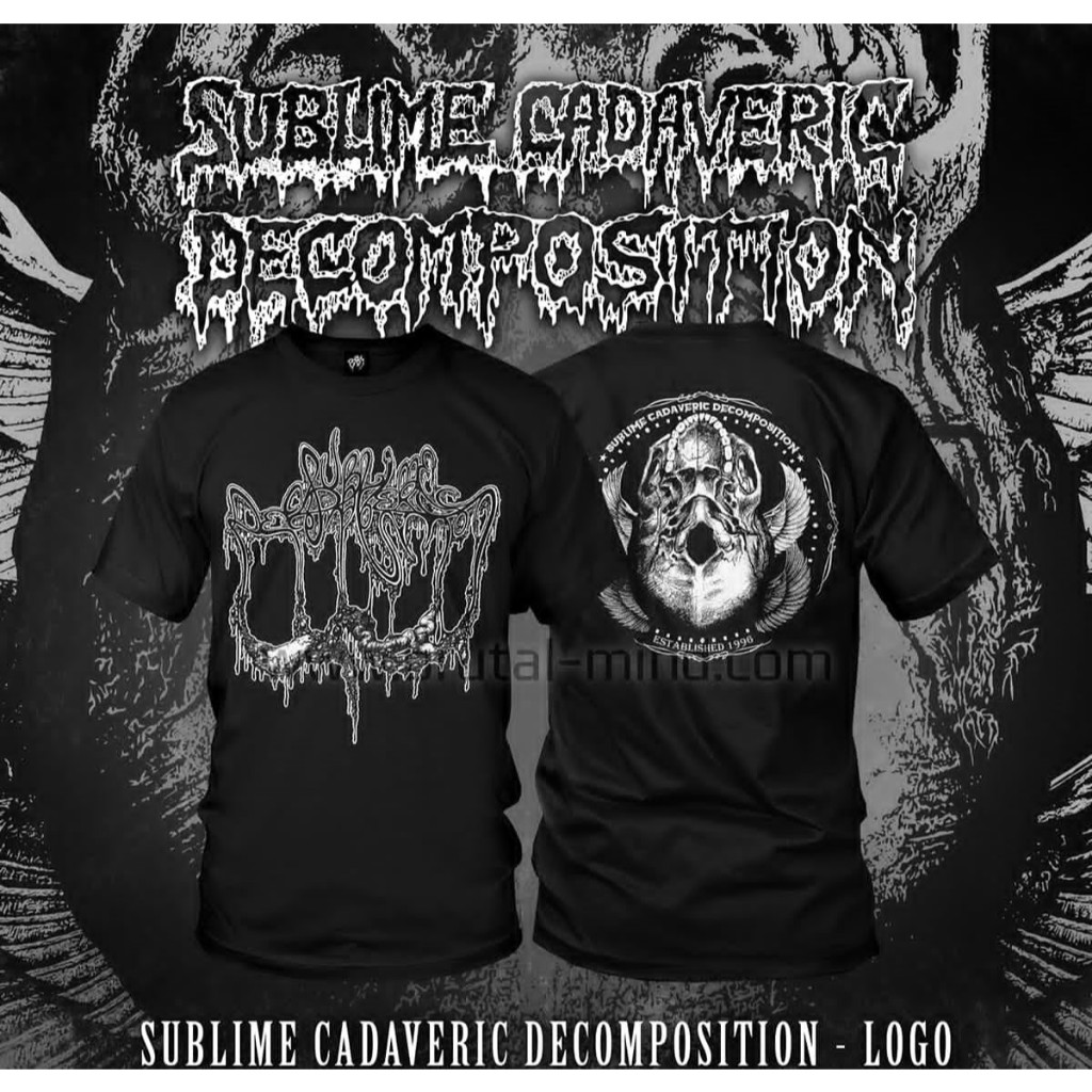 ORIGINAL TSHIRT SUBLIME CADAVERIC DECOMPOSITION - Logo