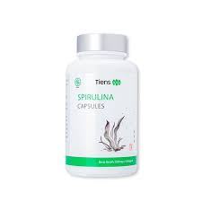 Tiens Spirulina Original – Masker Wajah Jerawat dan Pemutih Kulit Suplemen Herbal Tubuh Sehat 1 boto