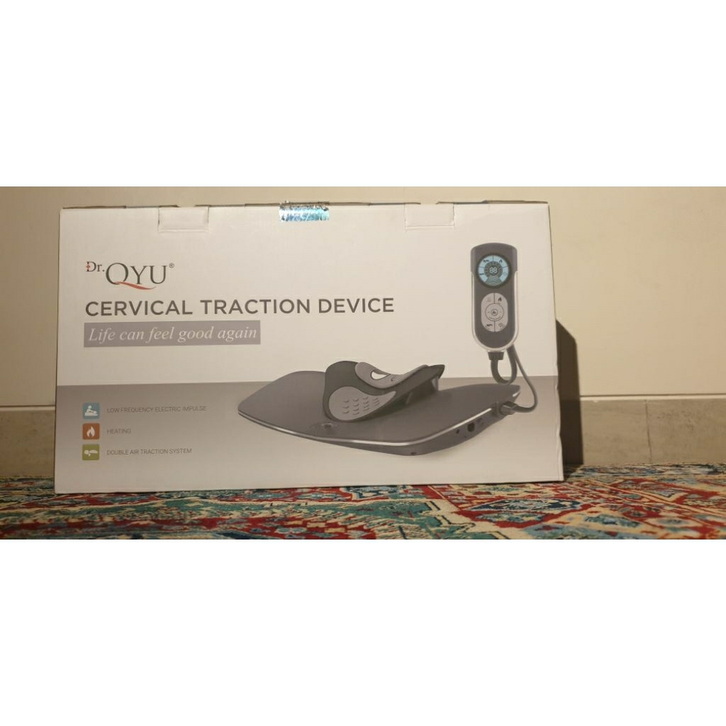 Dr Qyu Cervical Traction Alat Terapi Nyeri Leher dan Saraf Terjepit
