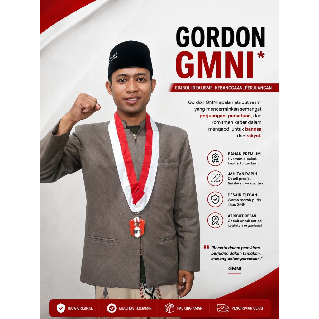 GORDON GMNI / KALUNG MERAH PUTIH