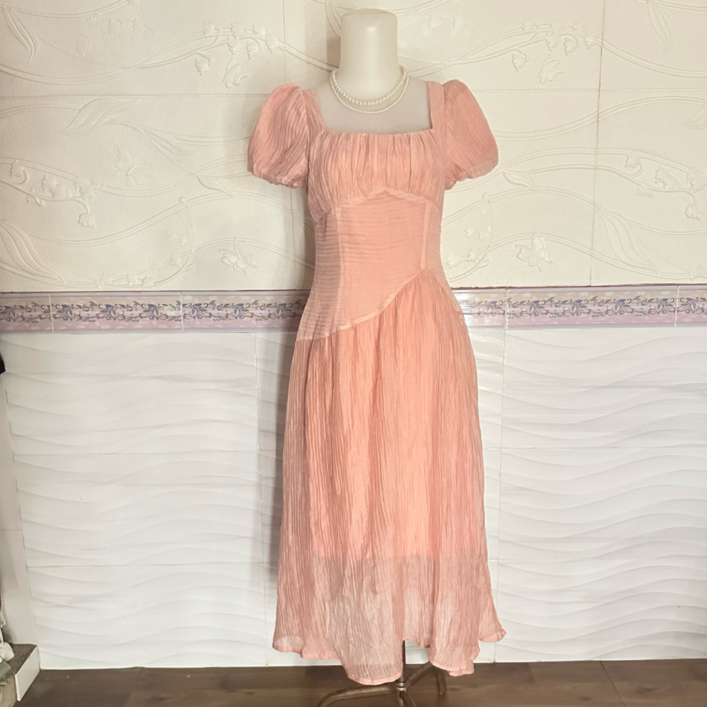 pink dusty dress plove premium