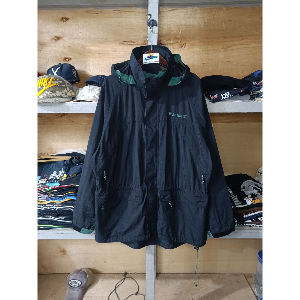 Vintage jacket Timberland anorak two tone