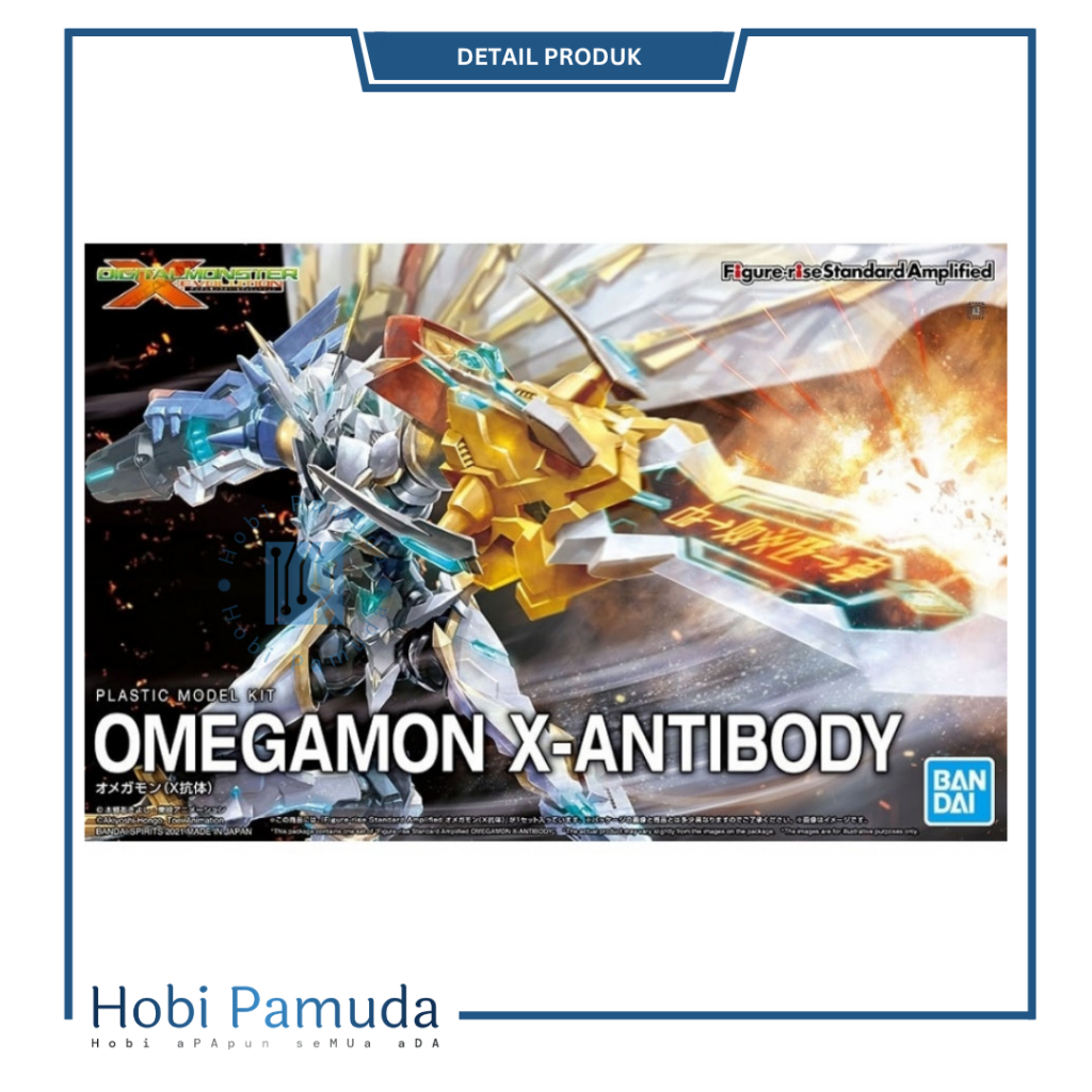 Figure-rise Standard Amplified Omegamon (X Antibody) Plastic Model Kit
