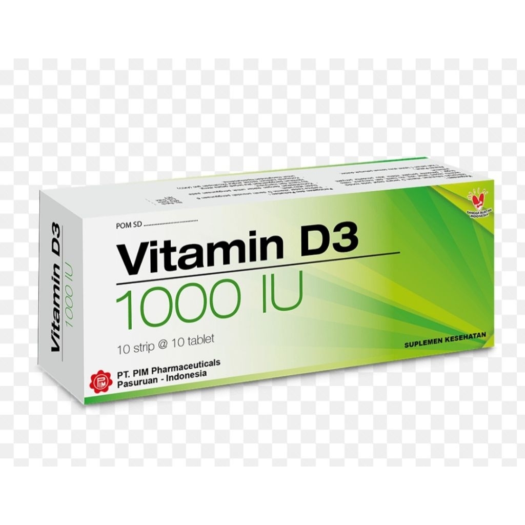 vitamin d3 1000 iu box 100 tablet